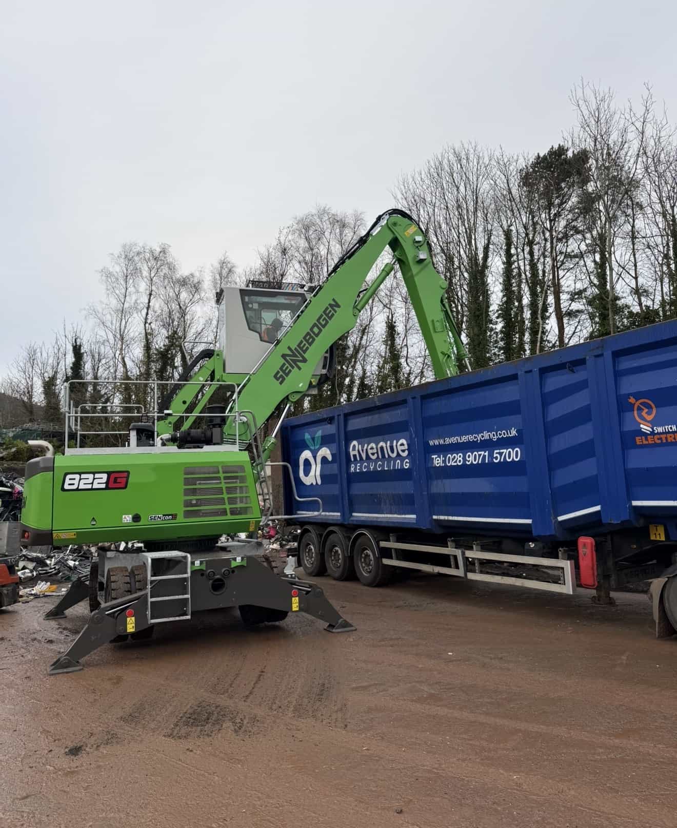Commercial skip hire and waste collection